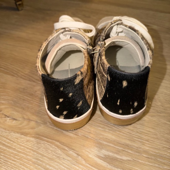 🆕 Dolce Vita Zoel Mixed Media High-top Sneakers Sz 8.5 - Picture 9 of 12